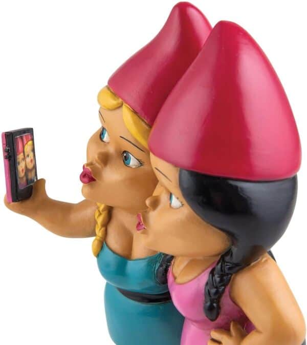 Bigmouth Nains de Jardin pour Selfie sœurs