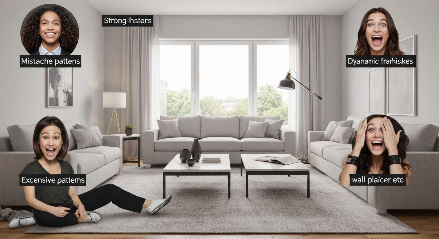 Erreurs à éviter en décoration intérieure