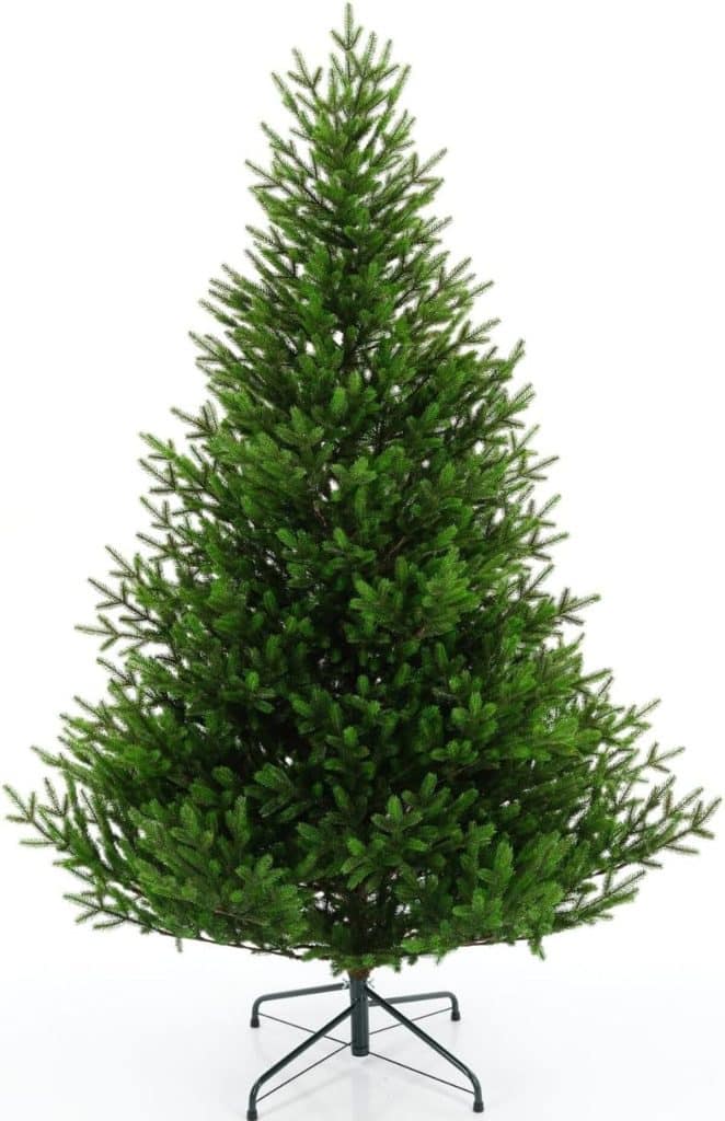 Test du sapin de Noël artificiel eveXmas Onyx 220 cm avec support en métal