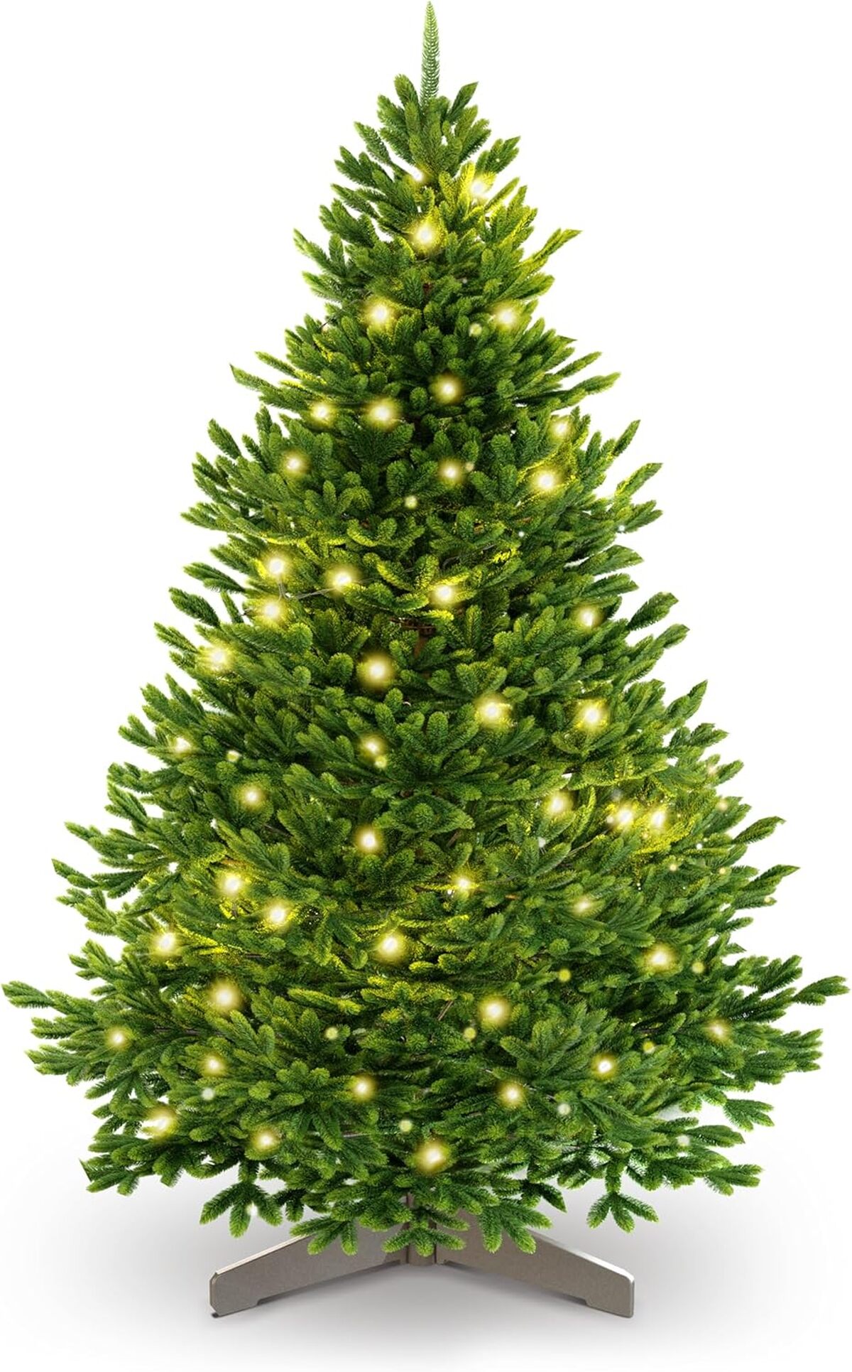 Test : sapin de Noël Artificiel Premium rhéaliste épicéa du Nord 180 cm avec éclairage