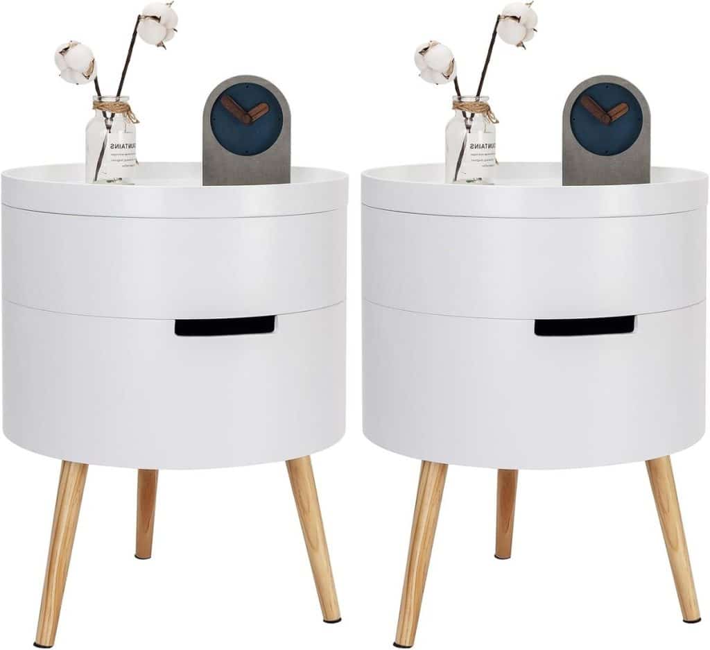 Test : table de chevet design Woltu TS50ws-2