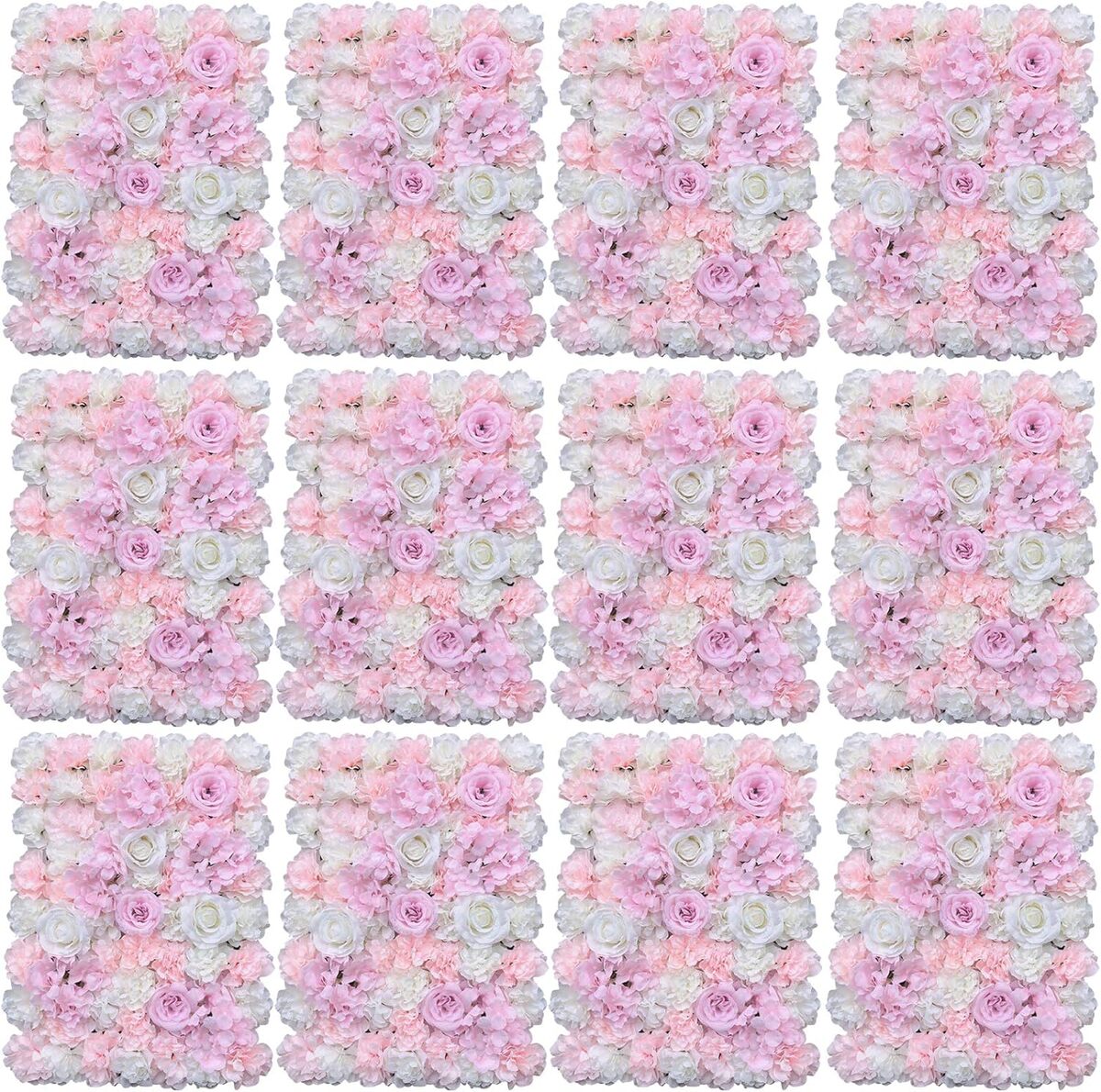 Avis : kaibrite panneaux muraux roses artificielles 40x60 cm