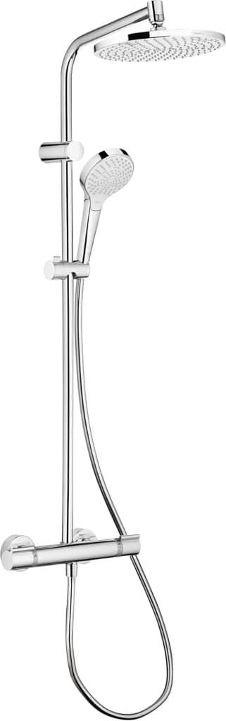 Test : colonne de douche hansgrohe MySelect S avec mitigeur thermostatique