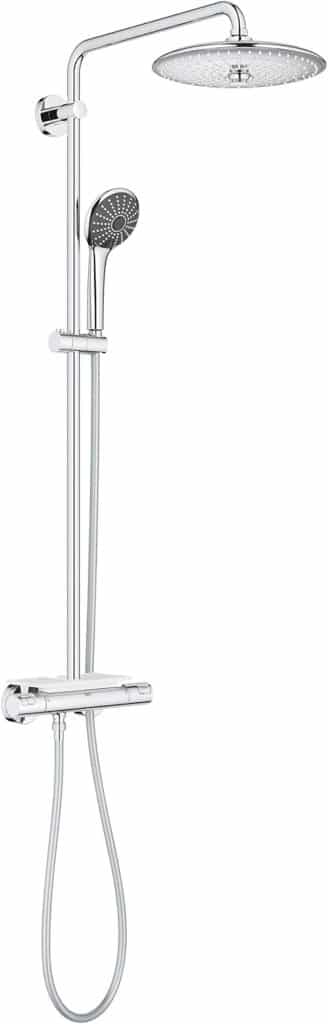 Test de la colonne de douche GROHE Vitalio Joy 260 : économie d'eau et énergie