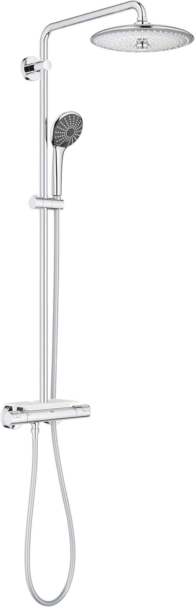 Test de la colonne de douche GROHE Vitalio Joy 260 : économie d'eau et énergie