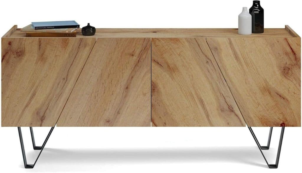 Test du buffet Emma de Mobili Fiver : élégance rustique et fonctionnalité