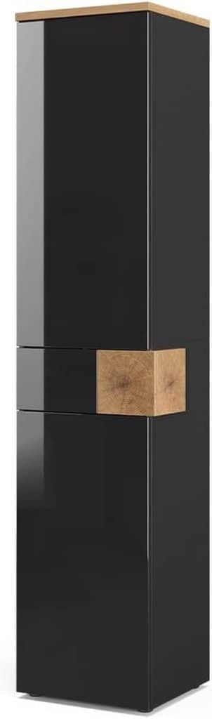 Test du meuble de rangement salle de bain Vicco Eden anthracite/chêne artisan