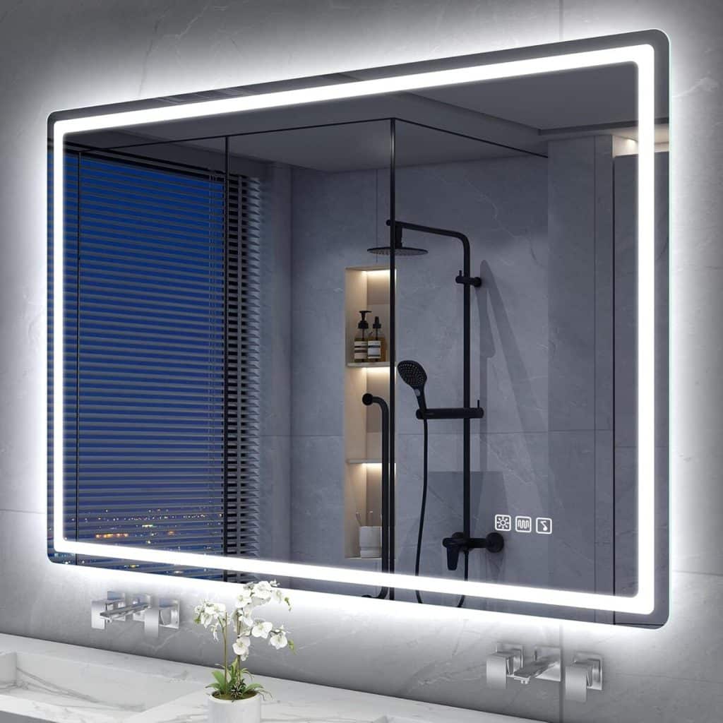 Test du miroir LED S'bagno Bluetooth : design et technologie au service de la salle de bain