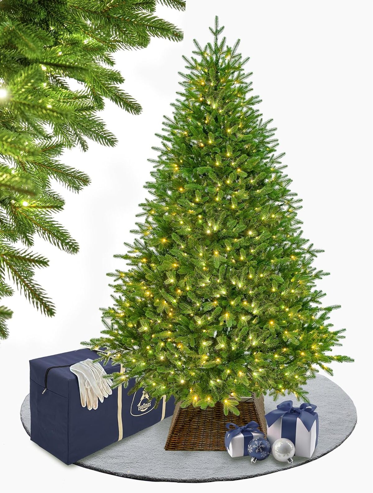 Test du sapin artificiel EveXmas Adele Vert 215 cm avec éclairage