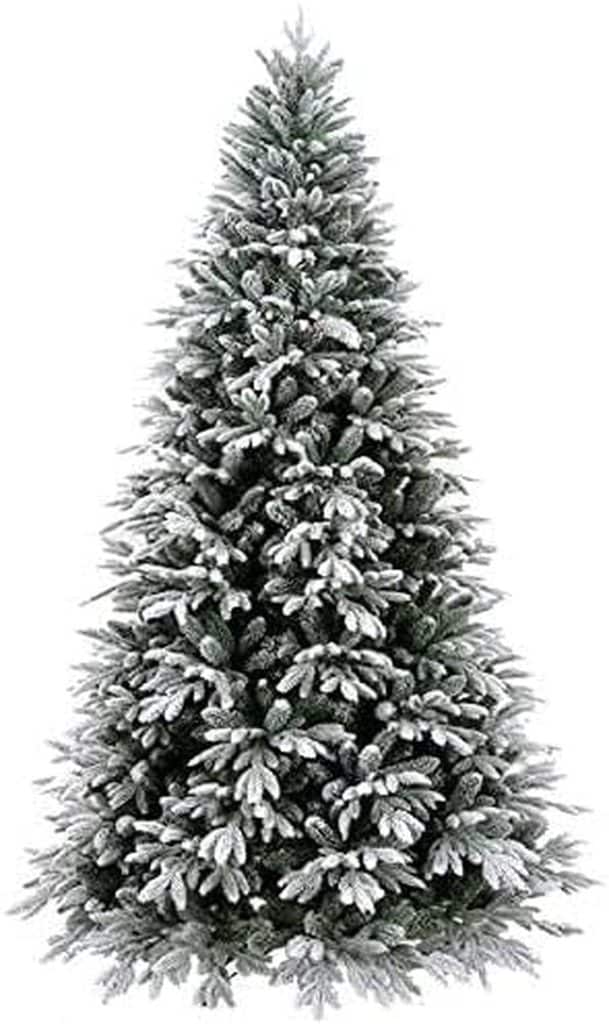 Test du sapin de Noël Giulia Grillo enneigé 210 cm : l'effet réaliste