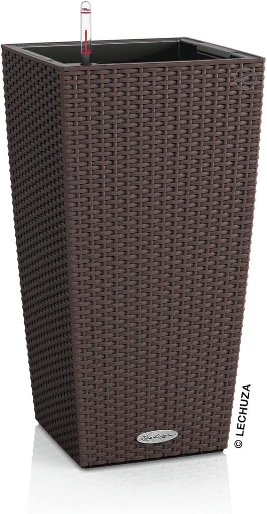 Avis sur lechuza cottage cubico moka : pot multifonction avec réserve d'eau intégrée