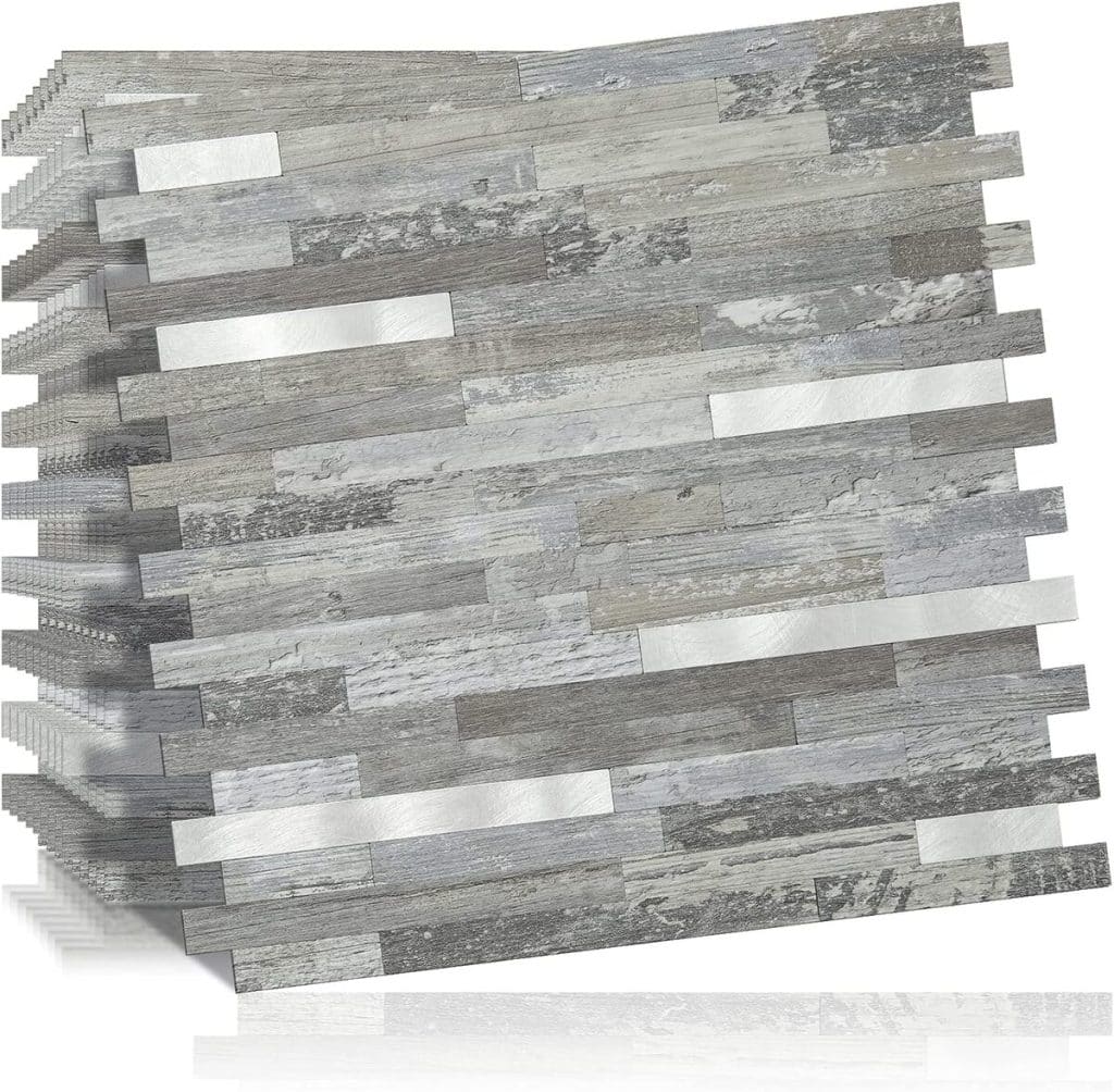 Test : carrelage mural autocollant pvc - lot 10, dicofun 9, 4 m²