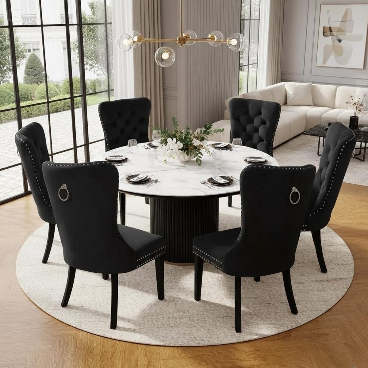 Test : chaises YU YUSING en velours, design et confort