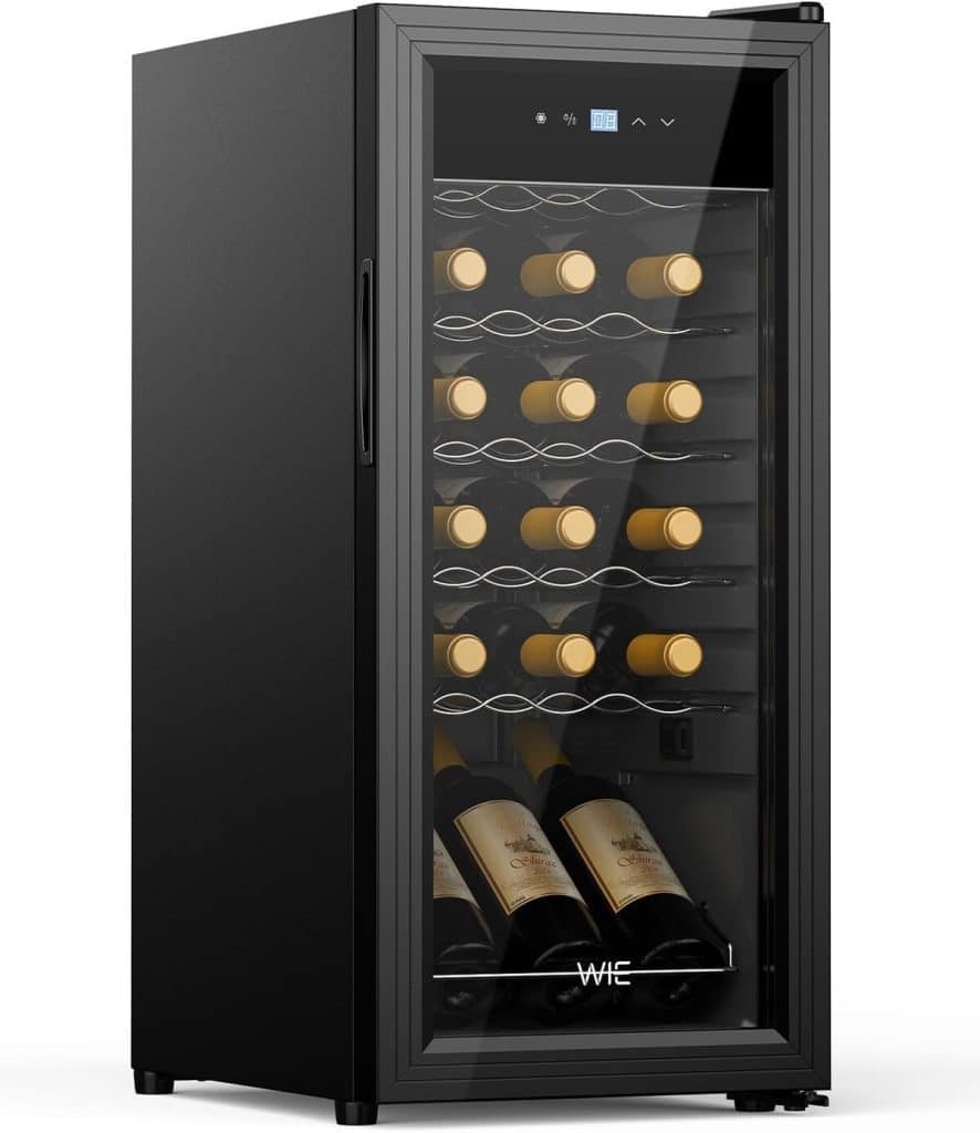 Test de la cave à vin WIE 18 bouteilles : refroidissement à compresseur