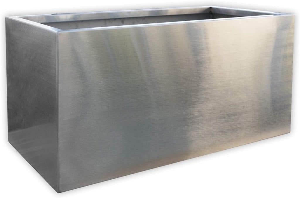 Test de la jardinière Köhko Viva : élégance en acier inoxydable