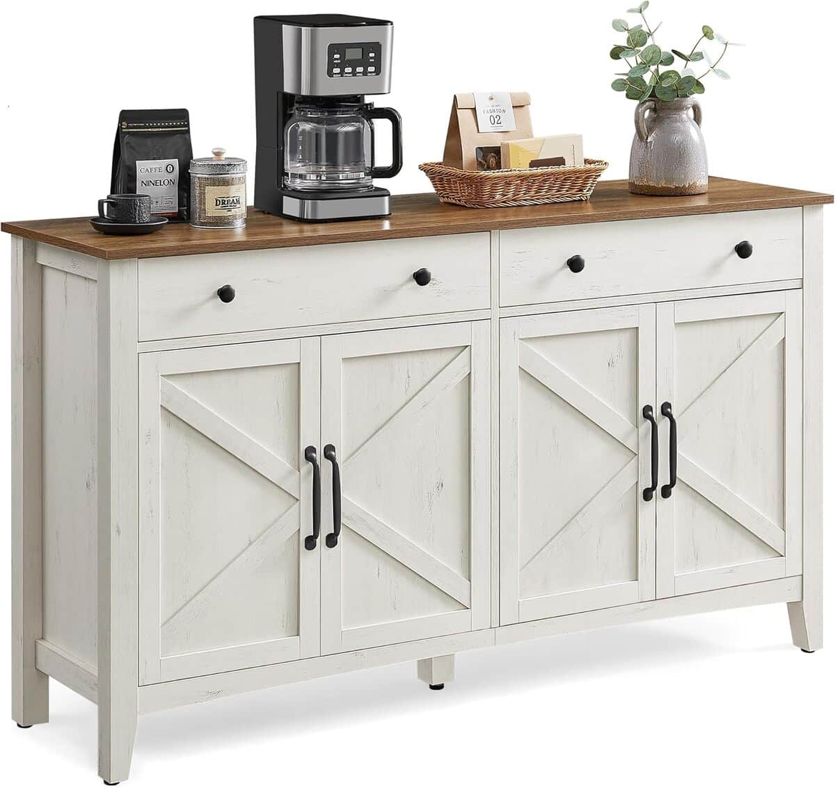 Test du buffet Vasagle : rangement rustique et pratique