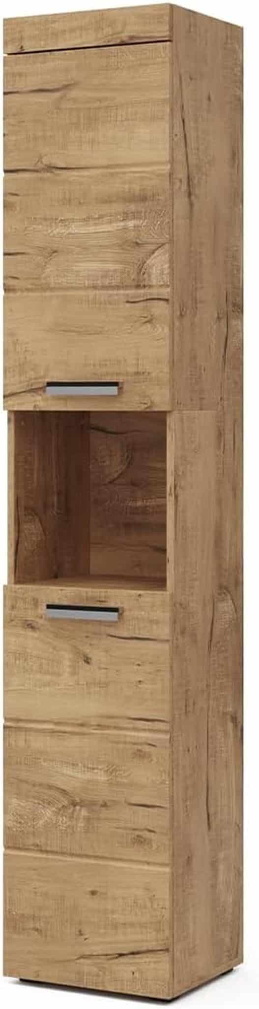 Test du meuble de rangement Vicco Luna pour salle de bain : chêne élancé