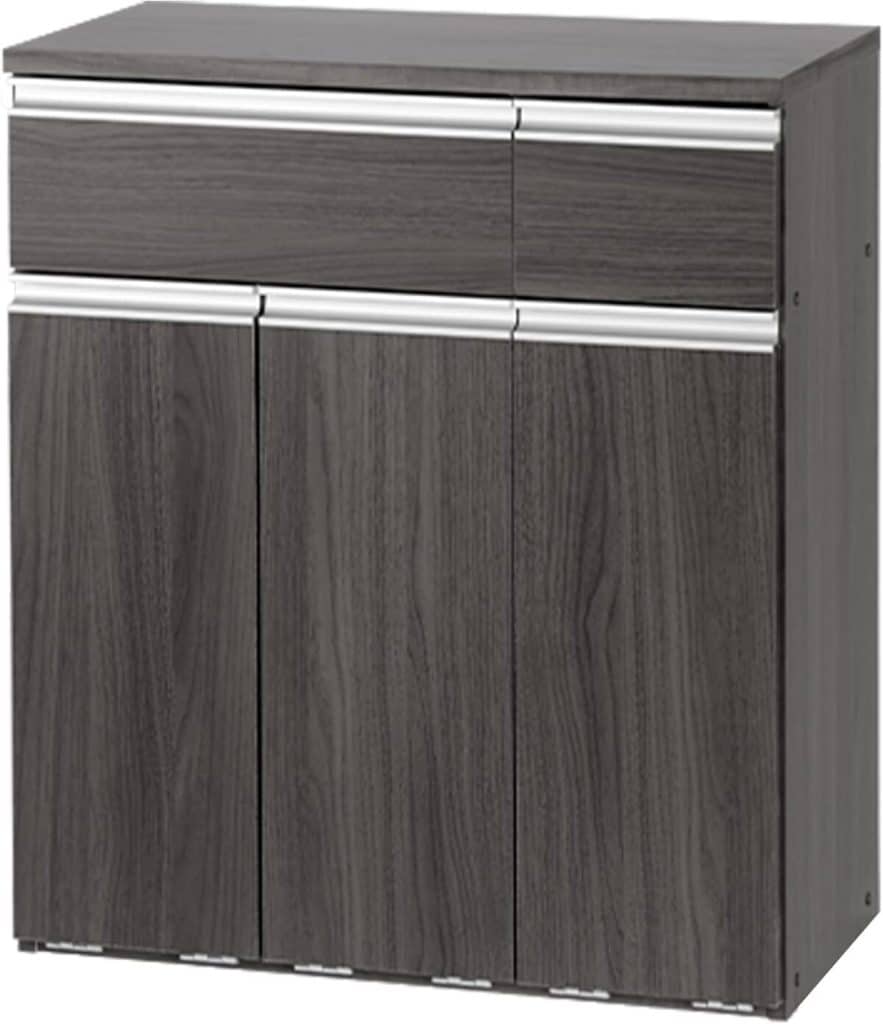 Test : meuble de tri sélectif Iris Ohyama PKT-8670, chêne gris