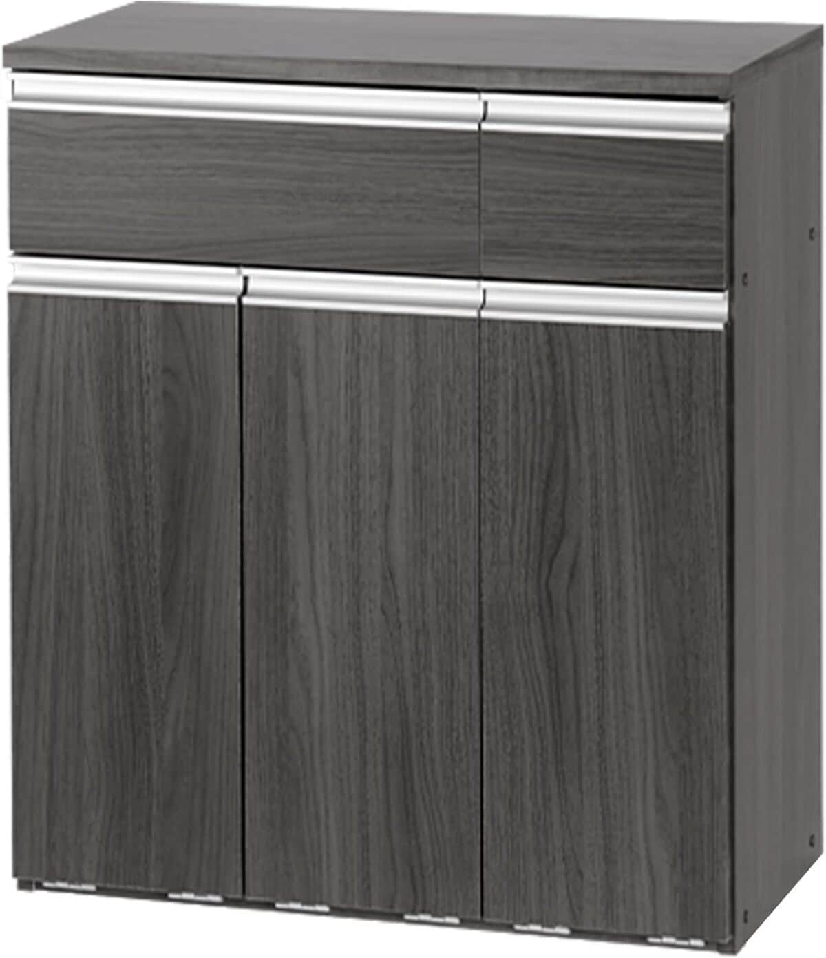 Test : meuble de tri sélectif Iris Ohyama PKT-8670, chêne gris