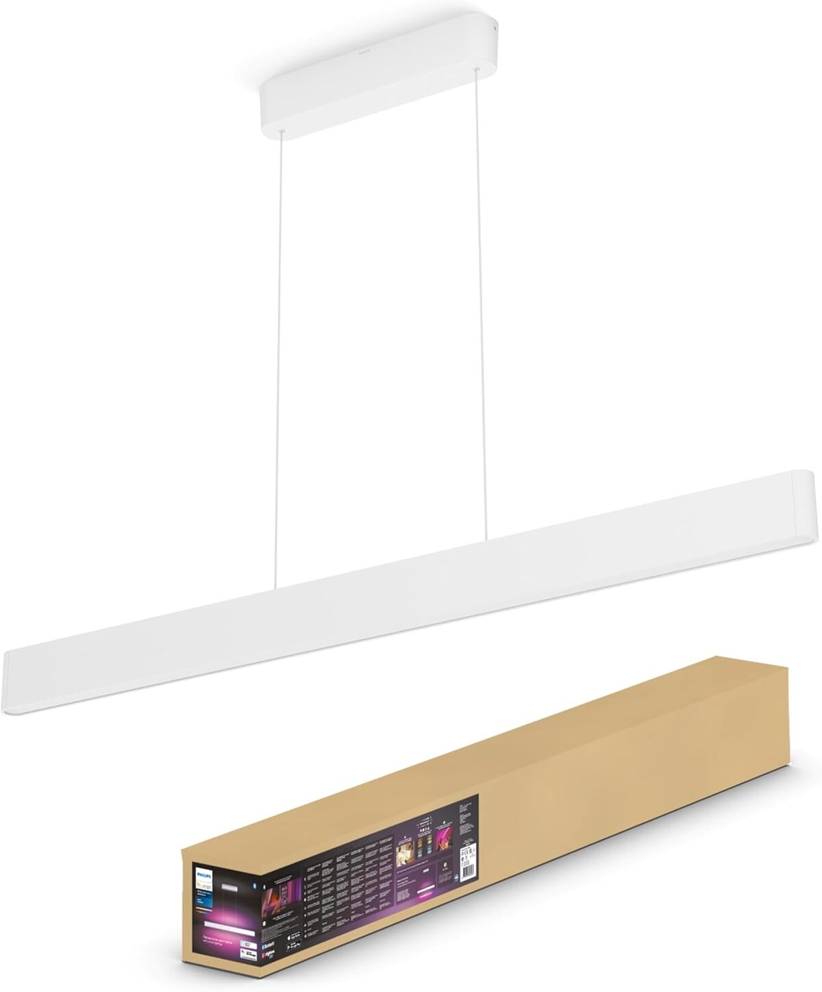 Test : philips Hue ENSIS, suspension connectée 2x39W