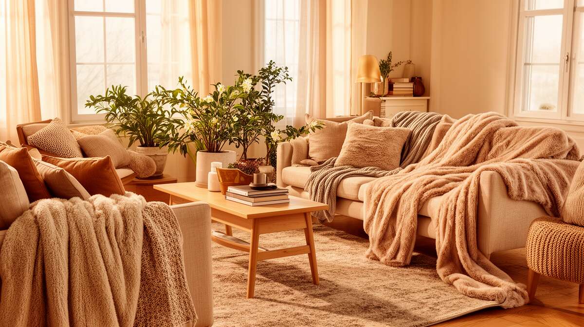 Am&eacute;nagez un salon cosy et accueillant