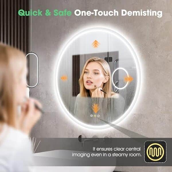 Découvrez notre avis détaillé sur le miroir salle de bain S'bagno, doté de fonctionnalités bluetooth et loupe 5X pour améliorer votre expérience quotidienne