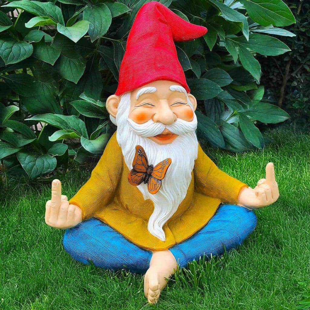 Avis : statuette zen Humeur Lab nain de jardin 22, 9 cm décoratif