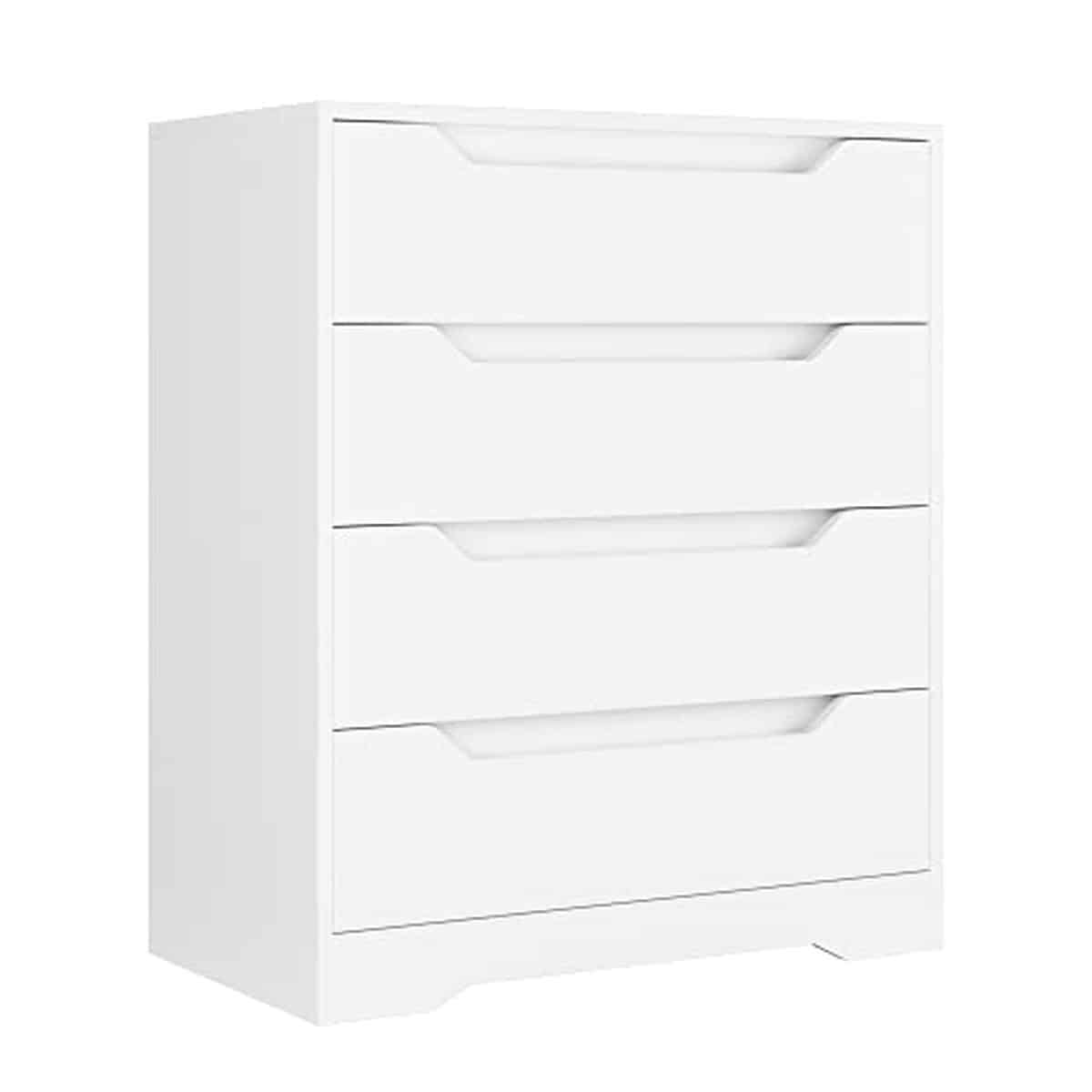 Test de la HOCSOK commode 4 tiroirs : rangement efficace et design compact