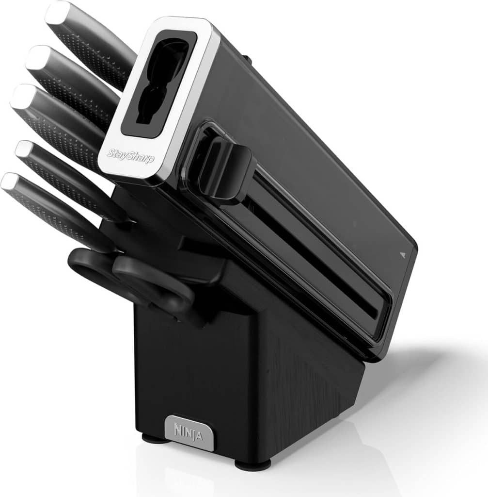 Test : ensemble de couteaux Ninja StaySharp K62006EUUK avec aiguiseur intégré