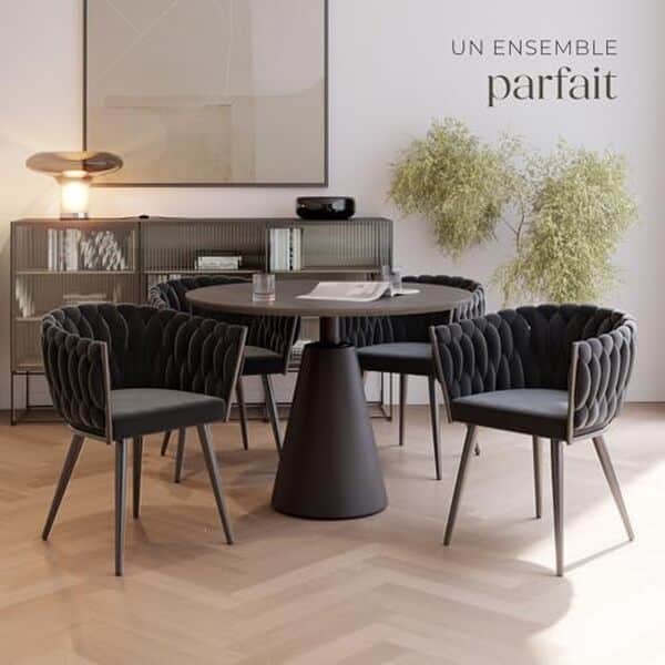 Découvrez notre test complet des chaises ergonomiques TecTake pour optimiser le confort et le style de votre salon et salle à manger.