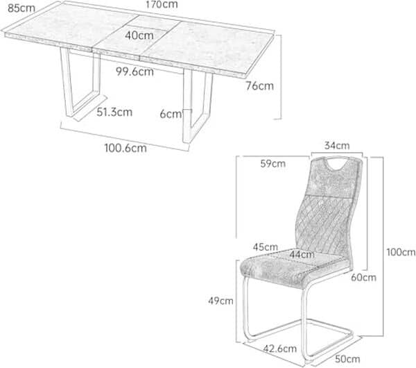 Découvrez la table extensible JIEXI : une solution élégante et pratique pour optimiser votre espace salle à manger tout en ajoutant une touche de sophistication moderne
