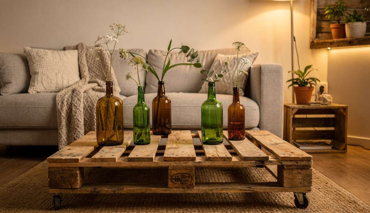 Recyclage cr&eacute;atif : transformer des objets en d&eacute;co unique