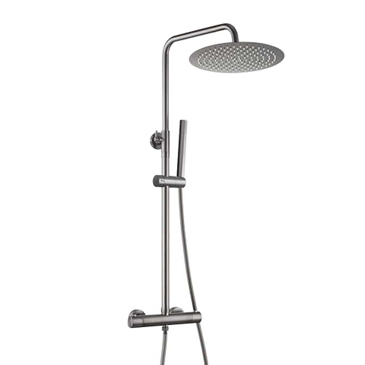 Test : colonne de douche thermostatique Görbach à effet pluie