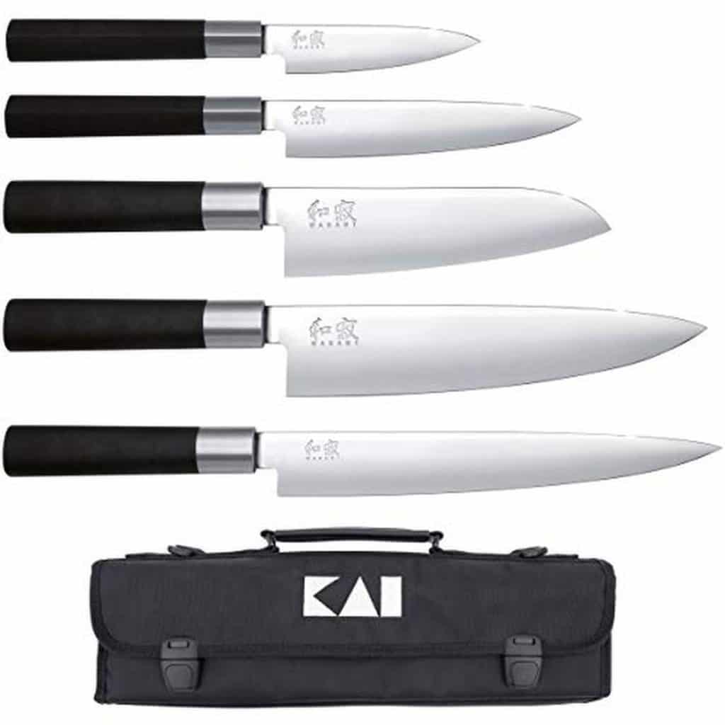 Test du set de couteaux KAI Wasabi Black