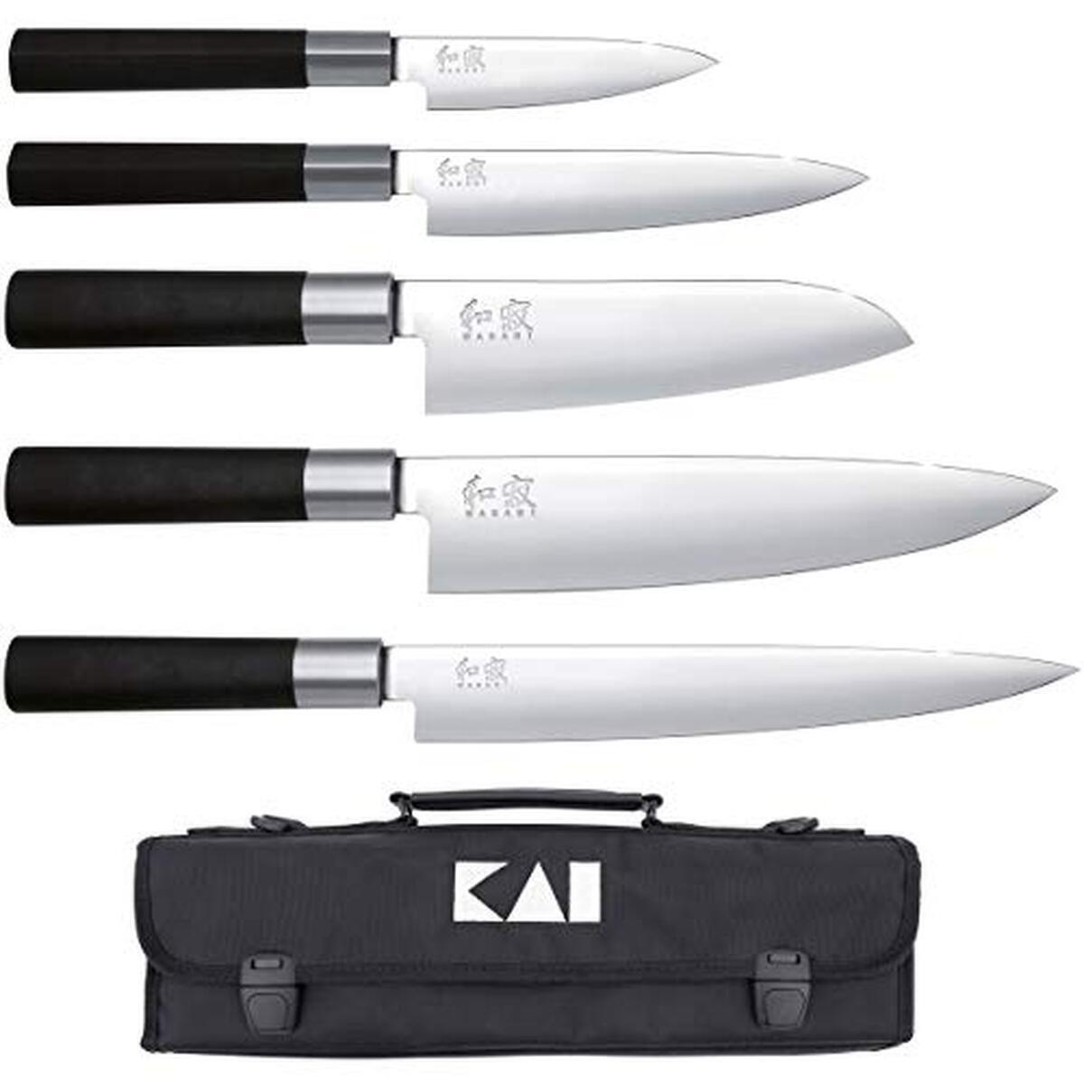 Test du set de couteaux KAI Wasabi Black