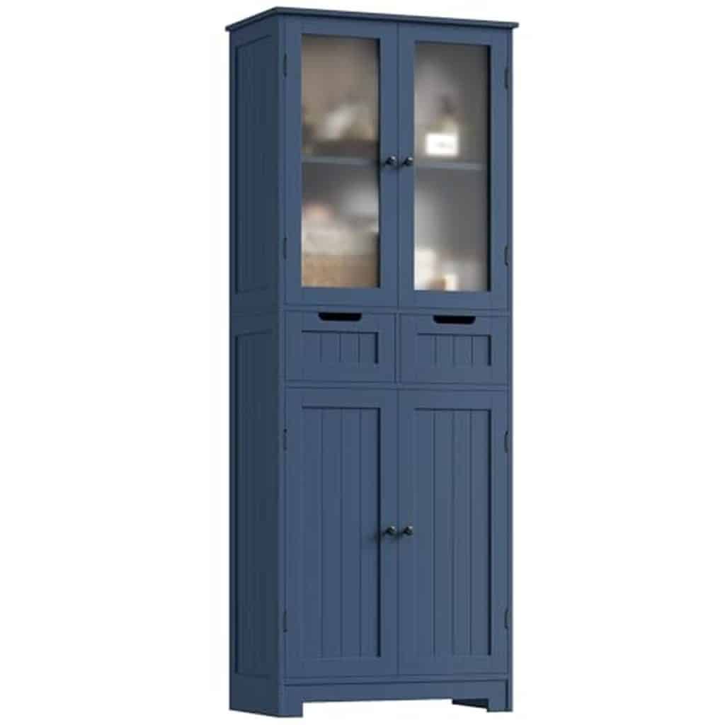 Test : meuble de salle de bain Hocsok avec tiroirs et armoire