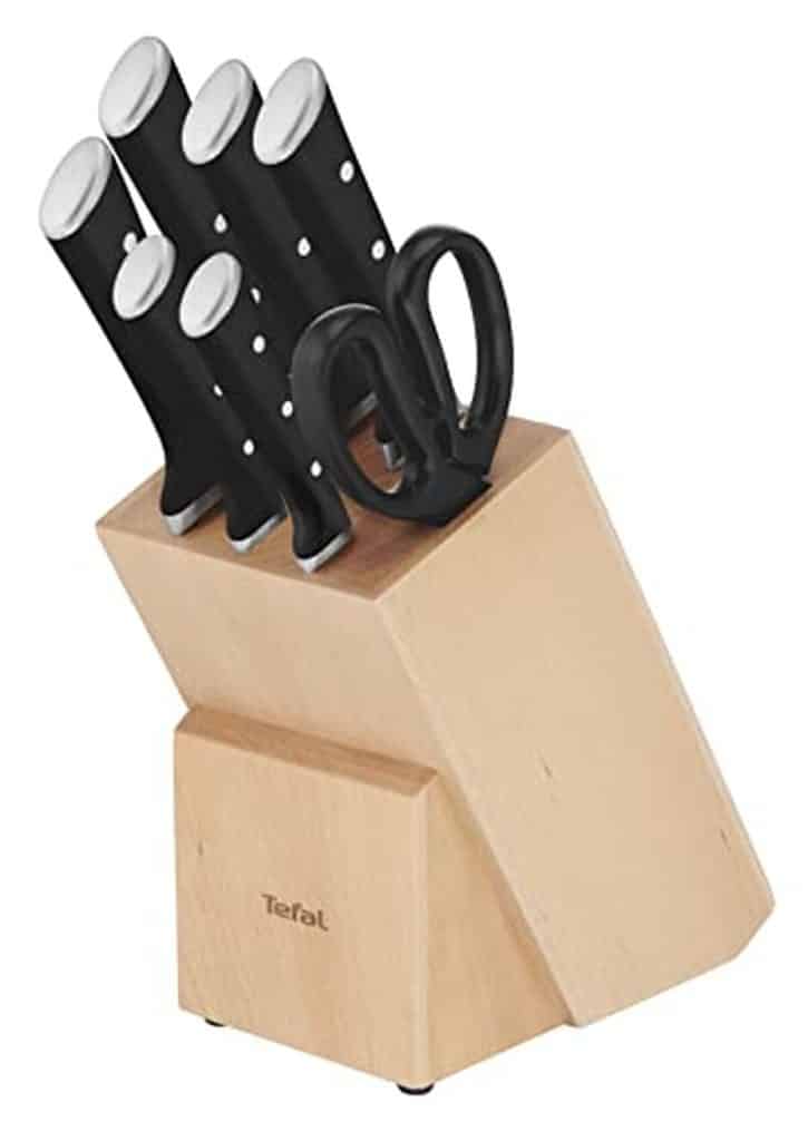 Test Tefal Ice Force : ensemble de 8 couteaux de cuisine ultra tranchants