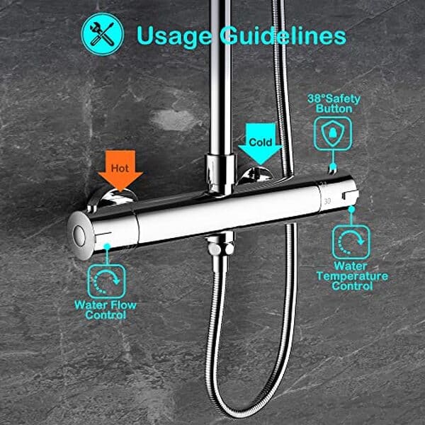 Découvrez notre test complet de la colonne de douche thermostatique Morado : performance, design et innovation au service de votre confort quotidien.