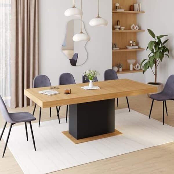 Découvrez notre analyse complète de la table extensible Eden d'IDMarket : design moderne allié à une fonctionnalité exceptionnelle pour sublimer votre intérieur