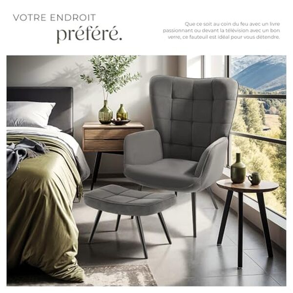 Découvrez notre analyse approfondie du fauteuil TecTake en velours côtelé et du tabouret scandinave : confort, design et rapport qualité-prix dépassent les attentes.