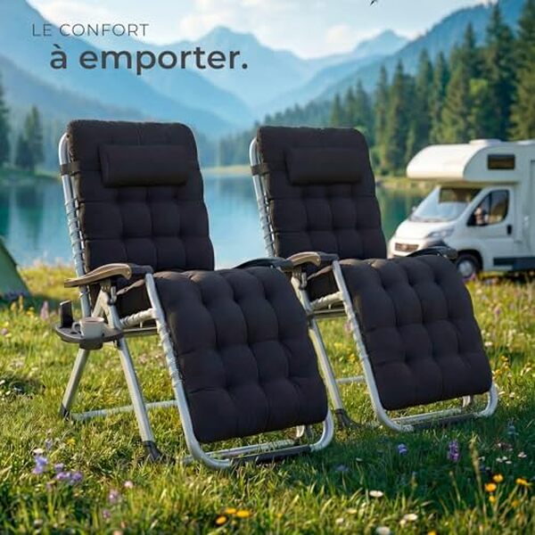 Découvrez notre test complet des fauteuils pliables TecTake : design, confort, et robustesse pour créer l'espace extérieur idéal.