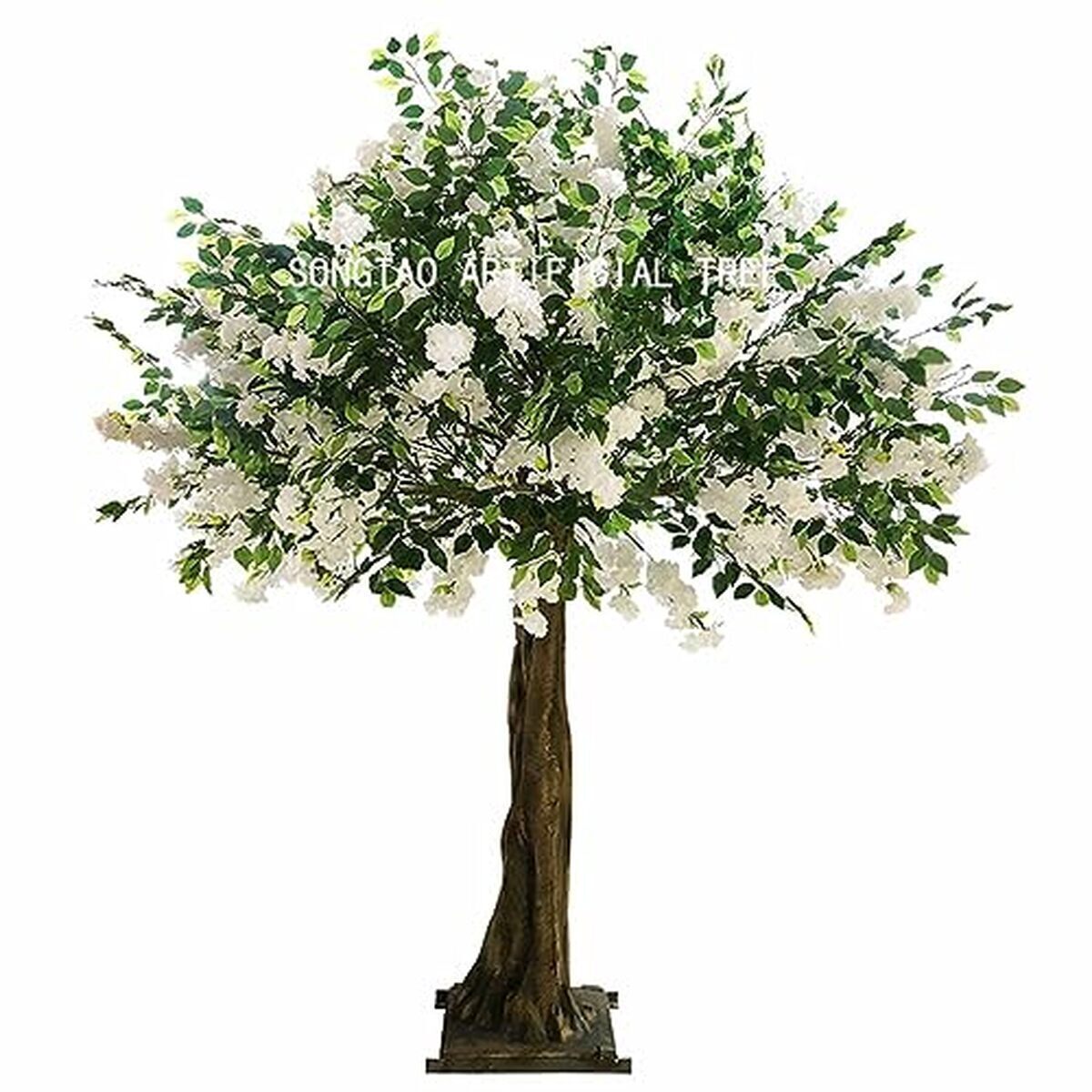 Avis sur le grand arbre de fleurs de cerisier artificiel B-2, 5 x 2, 5 m : décoration élégante