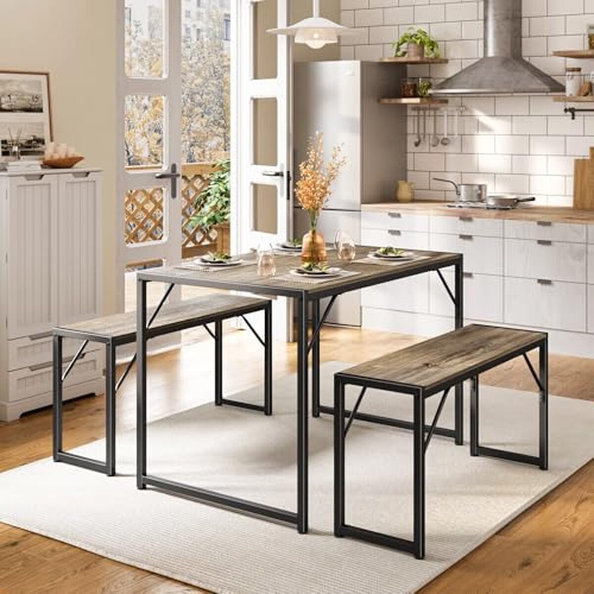 Test de l'ensemble de salle à manger Bealife Soho : compact et moderne