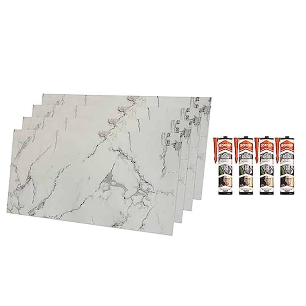 Test des panneaux muraux IZODEKOR aspect marbre : élégance et fonctionnalité