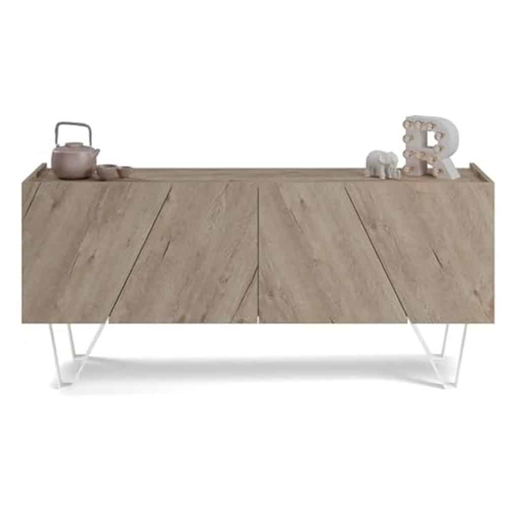 Test du buffet Emma 4 portes en chêne de Mobili Fiver