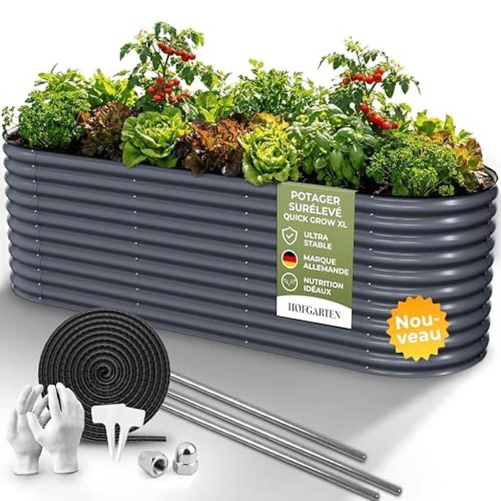Test du potager surélevé HOFGARTEN QuickGrow XL : espace optimisé pour vos cultures
