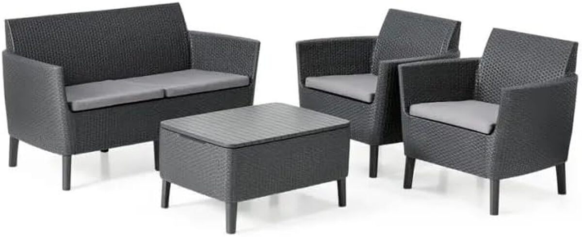 Test du salon de jardin Keter Salemo 2 places : style et confort