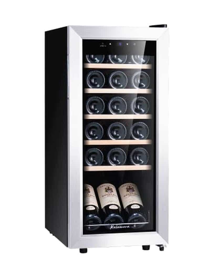 Test kalamera krc-51fcss : cave à vin 18 bouteilles, écran tactile