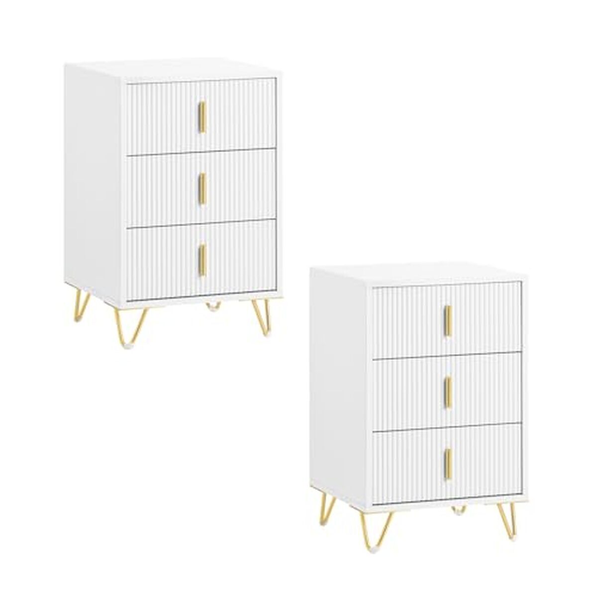 Test : tables de chevet SoBuy FBT115-L-Wx2, modernité et rangement