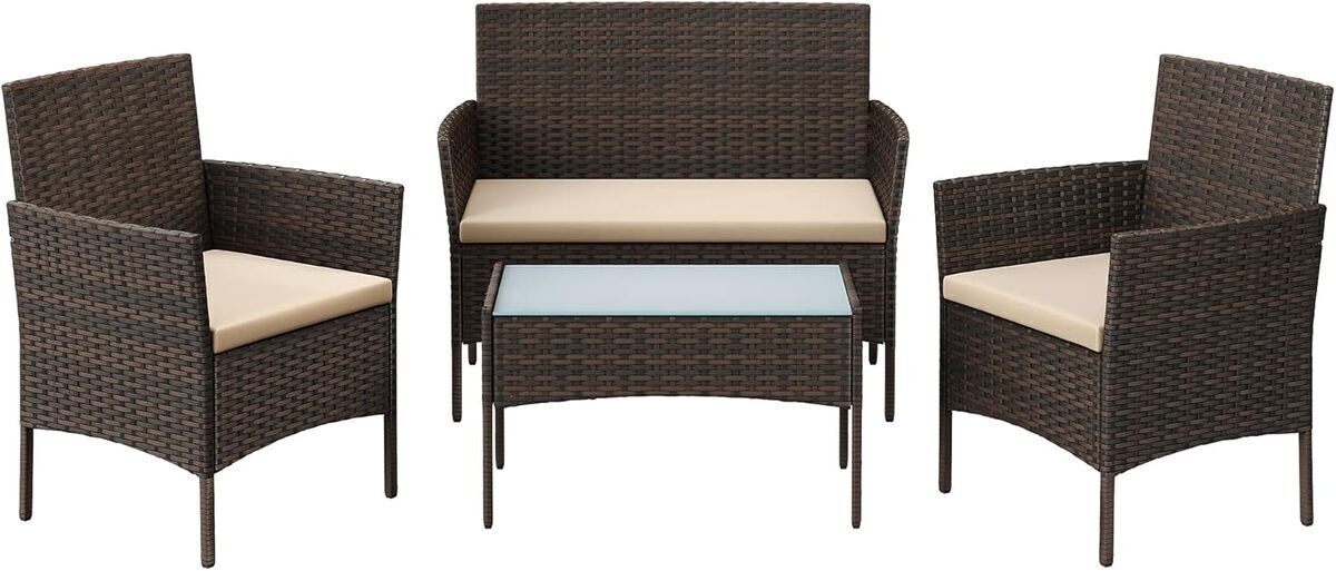 Test du salon de jardin SONGMICS GGF004K05 - élégance et confort extérieur